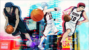 Kuroko no Basket digital wallpaper