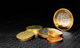 two tone coins HD wallpaper