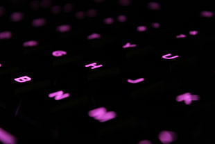 close-up photo of computer keyboard