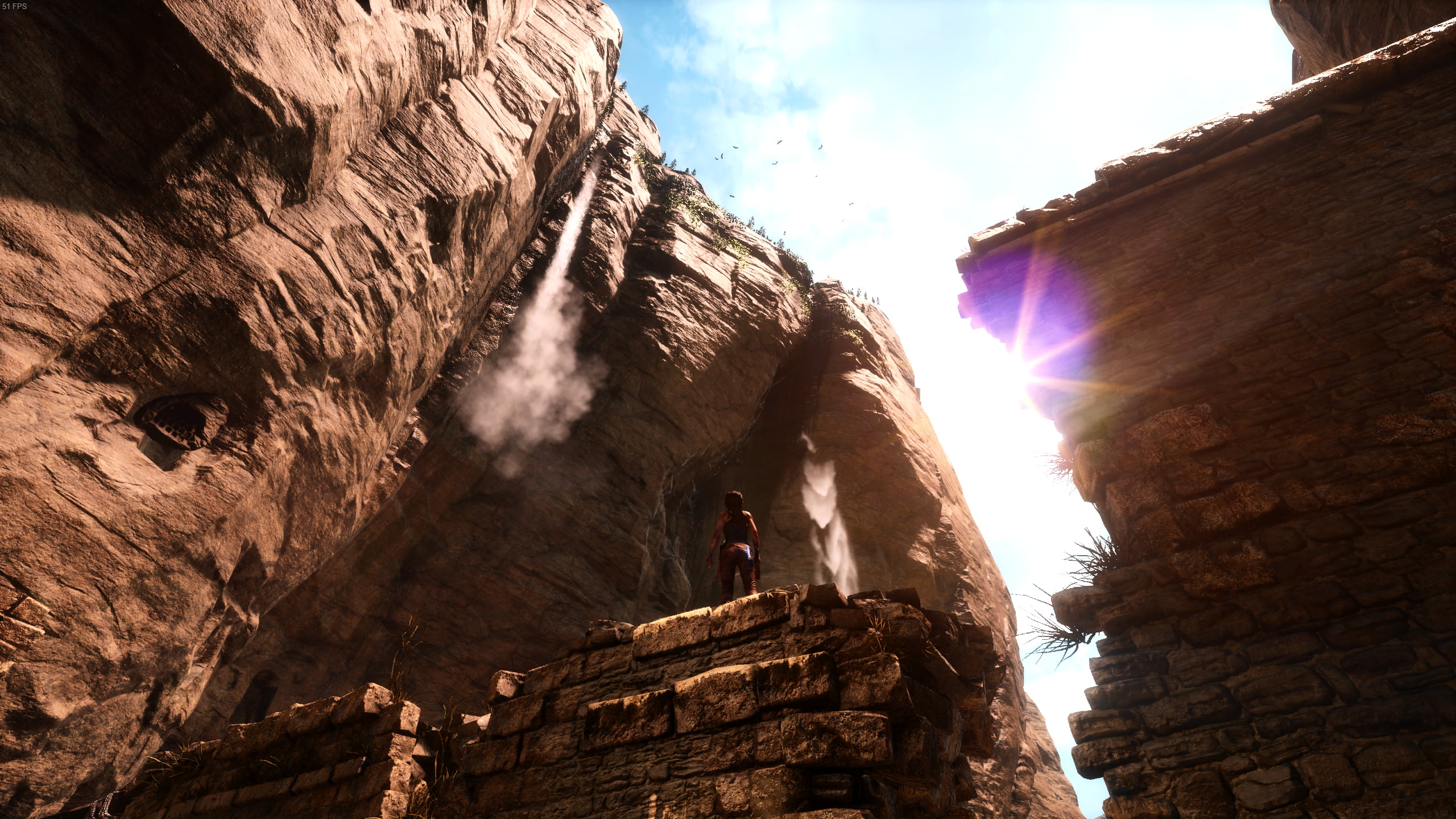 brown rock formation digital wallpaper, Rise of the Tomb Raider, Lara Croft, video games