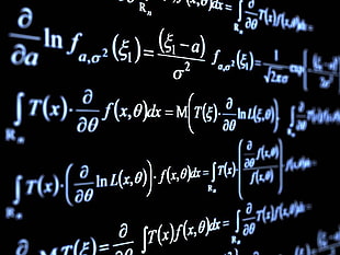 mathematical equation, formula