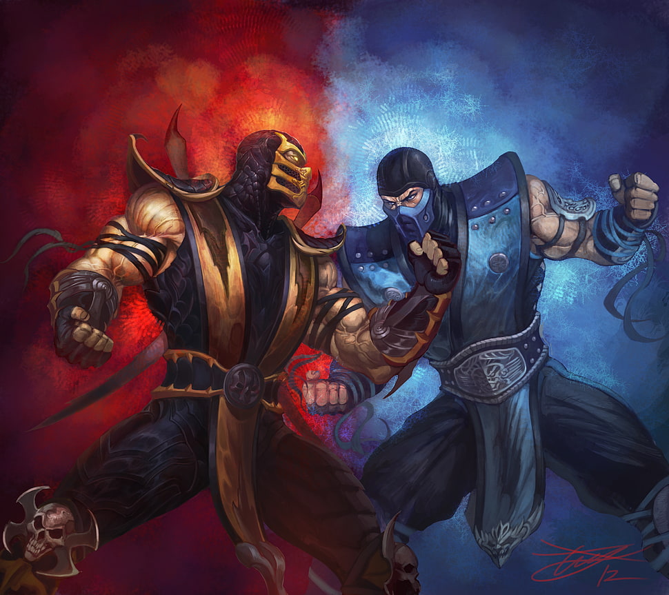 Mortal Kombat poster HD wallpaper