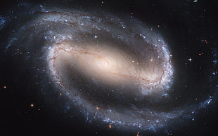 galaxy digital wallpaper, space
