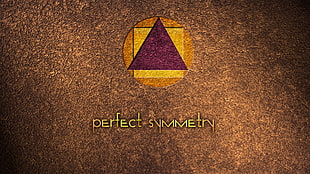 Perfect Symmetry wallpaper, symmetry, circle, rectangle, triangle