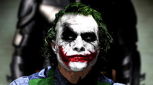 Joker Heath Ledger, anime, Joker, Batman, movies
