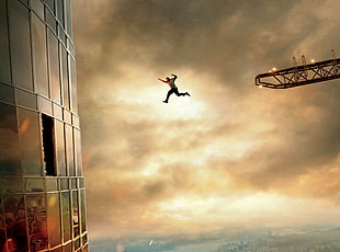 glass building, Skyscraper, Dwayne Johnson, 2018