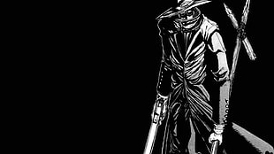 Van Helsing illustration, Hellsing, Alucard HD wallpaper