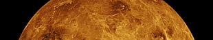 brown moon, Venus, NASA, brown, gold HD wallpaper