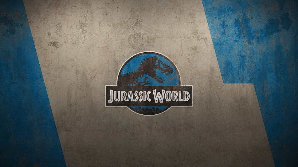 Jurassic World logo HD wallpaper