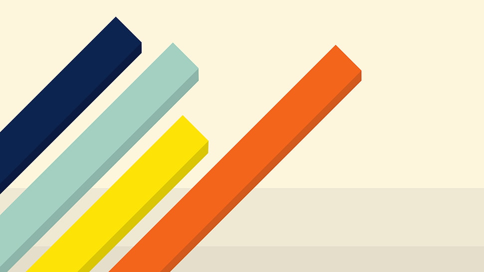 red, blue, yellow, and black abstract graphic artwork, abstract HD wallpaper