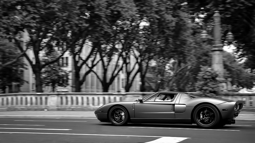 gray and black car scale model, car, Ford GT HD wallpaper