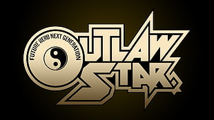 Outlaw Star logo, typography, gradient, Outlaw Star, anime