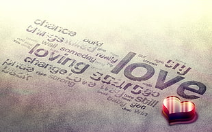 Love quote sign HD wallpaper
