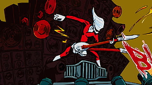 cartoon character illustration, Mad Max, Doof Wagon, Mad Max: Fury Road HD wallpaper