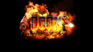 Doom,  Game,  Logo,  Explosion