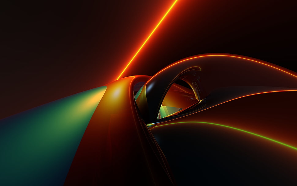 abstract lights wallpaper HD wallpaper