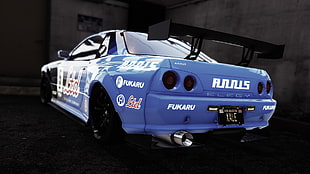 blue and white RC car, Grand Theft Auto V, gamers, Nissan Skyline R32, video games