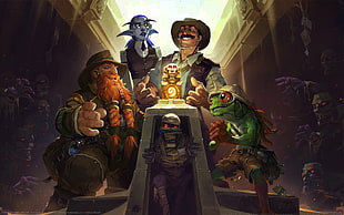 mummy game poster, Hearthstone