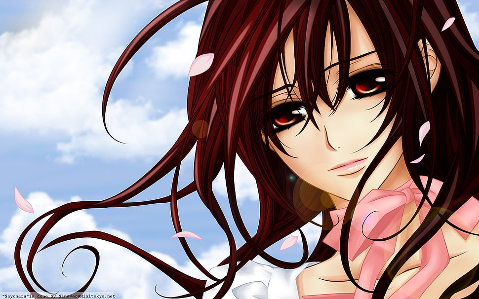 female anime character photography HD wallpaper