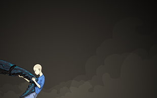 male anime character digital wallpaper HD wallpaper