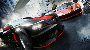 vehicle drag race digital wallpaper, video games, sports car, Ridge Racer Unbounded, Ridge Racer HD wallpaper