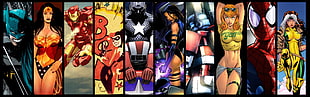 Marvel Comic character 3D wallpaper HD wallpaper
