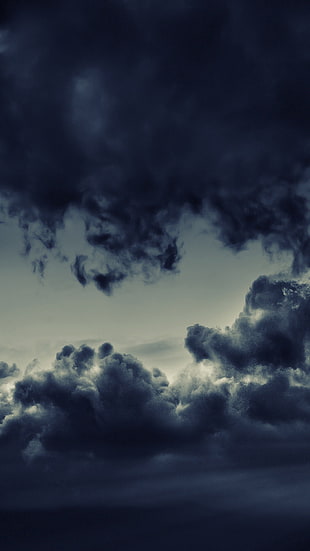 clouds, sky, pivot HD wallpaper