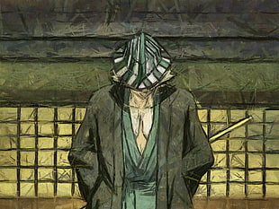 Bleach Kisuke Uruhara character wallpaper, Bleach, Urahara Kisuke, fan art