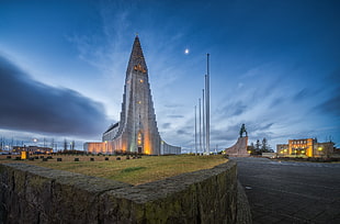 brown and white sailing boat, architecture, building, Reykjavik, Iceland
