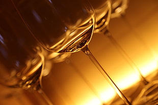 clear wine glass