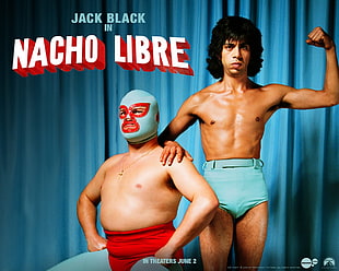 Jack Black in Nacho Libre cover, Nacho Libre, Film posters, Lucha Libre, Jack Black