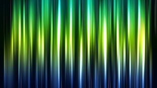 green and blue abstract illustration