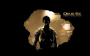 Deus Ex game poster HD wallpaper