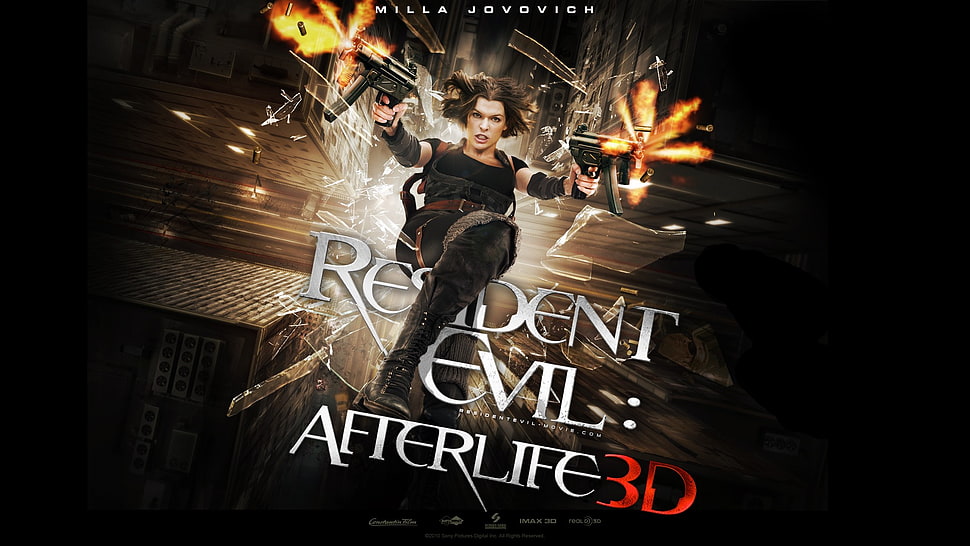 Resident Evil: Afterlife 3D movie cover, movies, Resident Evil: Afterlife HD wallpaper