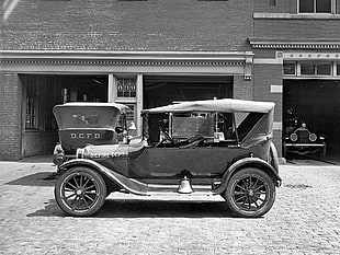 vintage car, old car, Ford, Model T
