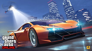Grand Theft Auto Online digital wallpaper