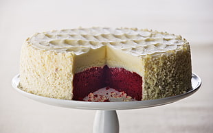 vanilla cake, cake, food HD wallpaper
