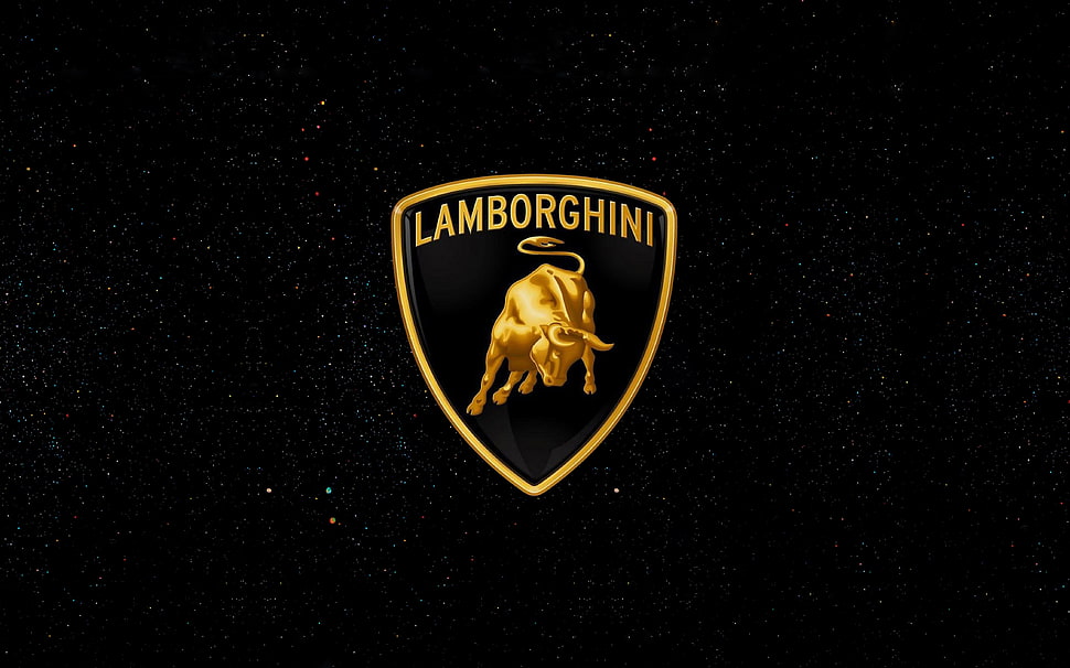 Lamborghini logo HD wallpaper