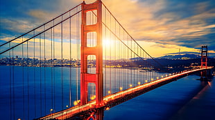 Golden Gate Bridge, London, Golden Gate Bridge, San Francisco HD wallpaper