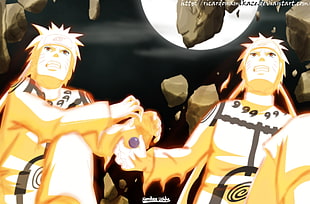 Naruto character wallpaper, Naruto Shippuuden, Uzumaki Naruto, Kyuubi, Hokage