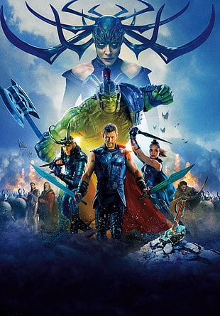 Marvel Thor Ragnarok movie poster