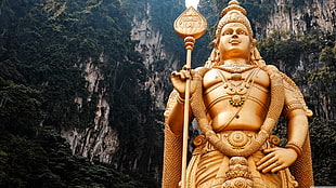 Lord Shiva statue HD wallpaper