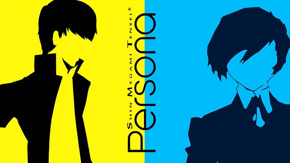 Persona poster, Persona 4, Persona 3, Persona series, video games HD wallpaper