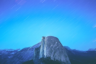 mountains during nighttime, Yosemite national park, United states, Mountains