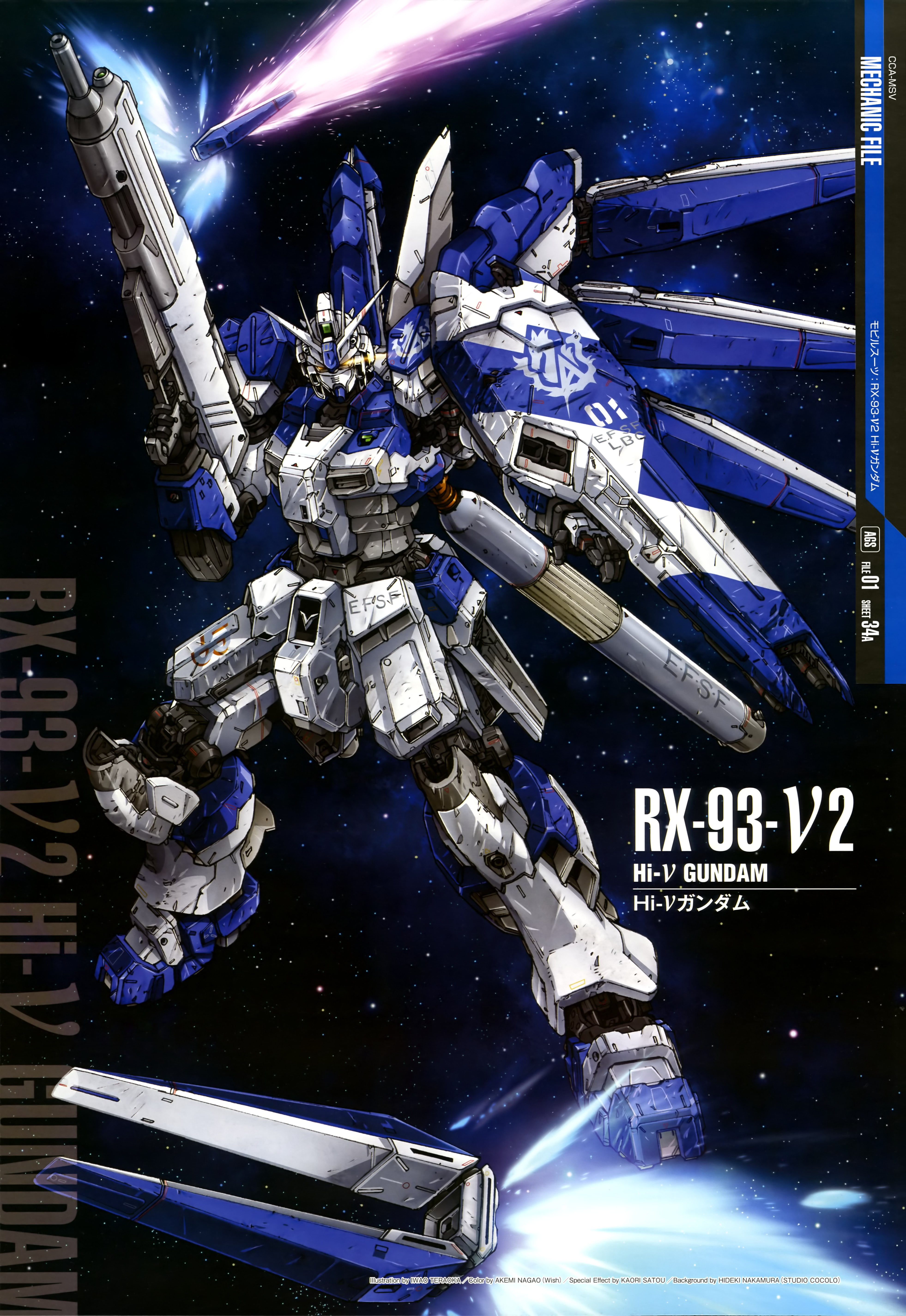 Gundam Rx 93 V2 Poster Gundam Robot Mobile Suit Gundam Char S Counterattack Universal Century Hd Wallpaper Wallpaper Flare