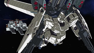 Heavy Weapons Gundam wallpaper, RX-0 Unicorn Gundam, mech, anime, Mobile Suit Gundam HD wallpaper