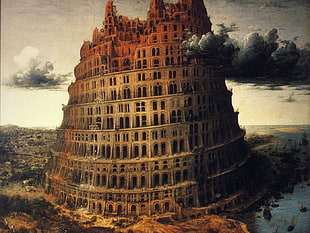 Tower of Babel painting