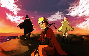 Naruto, Sasuke, and Sakura photo