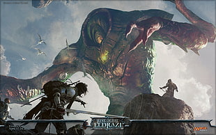 Eldrazi video game application, Magic: The Gathering, artwork, fantasy art HD wallpaper