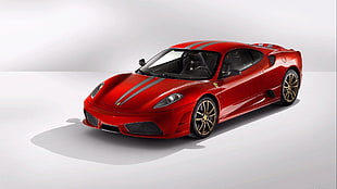 red Ferrari sports car, Ferrari F430, car HD wallpaper